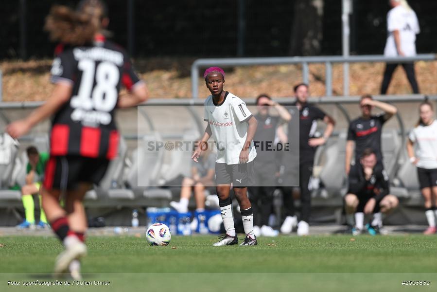 sport, action, Stadion am Brentanobad, SGE, Fussball, Frankfurt, Eintracht Frankfurt II, DFB, Borussia Mönchengladbach, BGM, 24.08.2025, 2. Frauen-Bundesliga - Bild-ID: 2503832 sport, action, Stadion am Brentanobad, SGE, Fussball, Frankfurt, Eintracht Frankfurt II, DFB, Borussia Mönchengladbach, BGM, 24.08.2025, 2. Frauen-Bundesliga - Bild-ID: 2503832