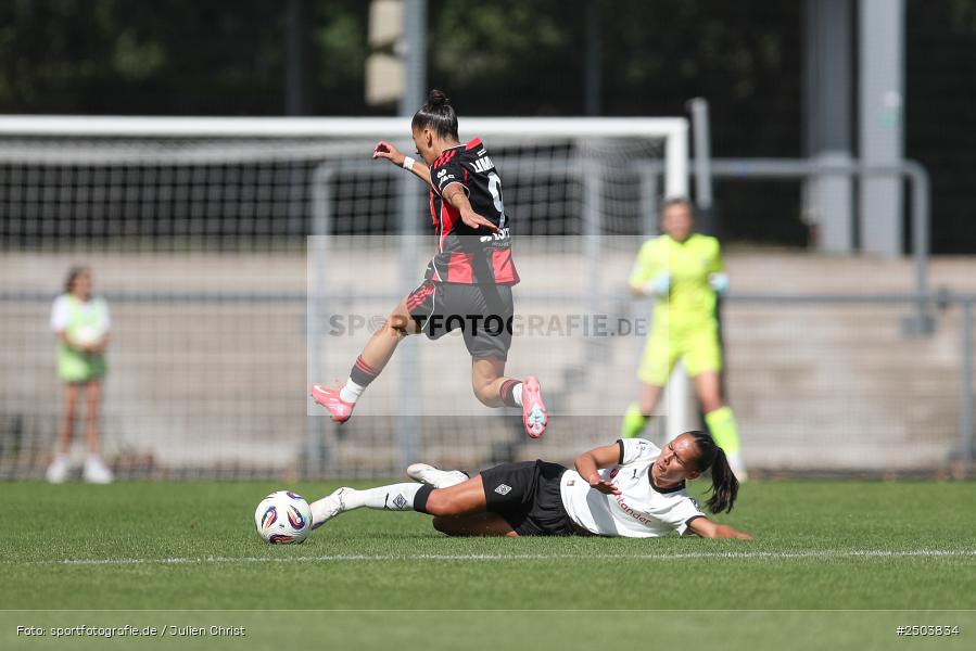 sport, action, Stadion am Brentanobad, SGE, Fussball, Frankfurt, Eintracht Frankfurt II, DFB, Borussia Mönchengladbach, BGM, 24.08.2025, 2. Frauen-Bundesliga - Bild-ID: 2503834 sport, action, Stadion am Brentanobad, SGE, Fussball, Frankfurt, Eintracht Frankfurt II, DFB, Borussia Mönchengladbach, BGM, 24.08.2025, 2. Frauen-Bundesliga - Bild-ID: 2503834
