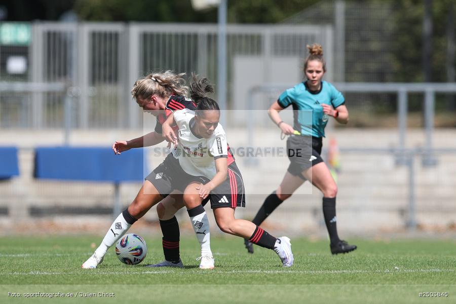 sport, action, Stadion am Brentanobad, SGE, Fussball, Frankfurt, Eintracht Frankfurt II, DFB, Borussia Mönchengladbach, BGM, 24.08.2025, 2. Frauen-Bundesliga - Bild-ID: 2503845