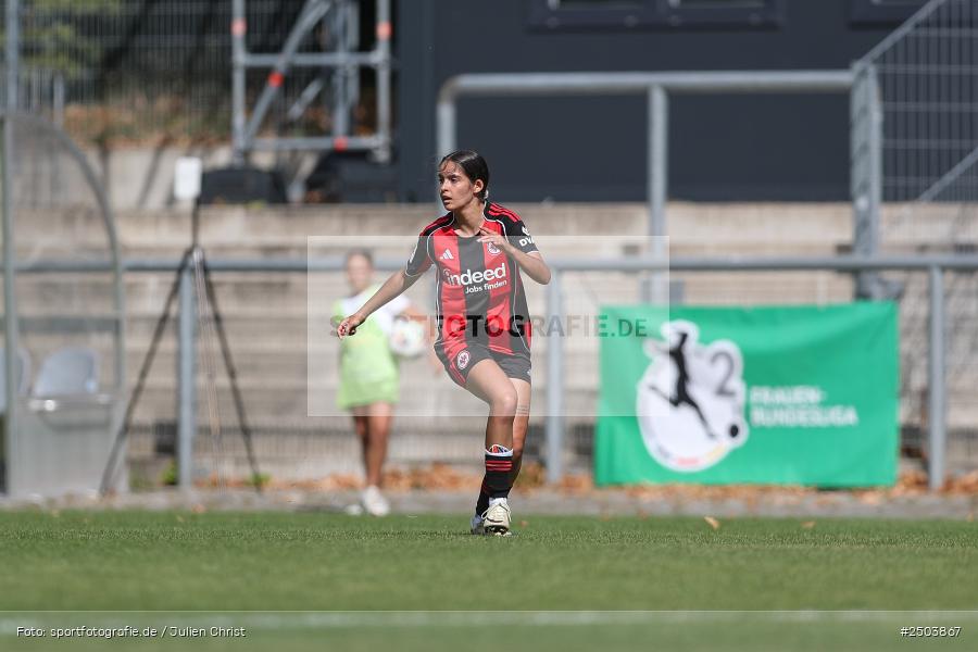 sport, action, Stadion am Brentanobad, SGE, Fussball, Frankfurt, Eintracht Frankfurt II, DFB, Borussia Mönchengladbach, BGM, 24.08.2025, 2. Frauen-Bundesliga - Bild-ID: 2503867