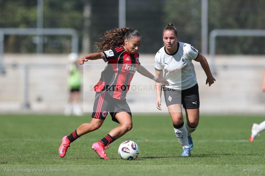 sport, action, Stadion am Brentanobad, SGE, Fussball, Frankfurt, Eintracht Frankfurt II, DFB, Borussia Mönchengladbach, BGM, 24.08.2025, 2. Frauen-Bundesliga - Bild-ID: 2503874 sport, action, Stadion am Brentanobad, SGE, Fussball, Frankfurt, Eintracht Frankfurt II, DFB, Borussia Mönchengladbach, BGM, 24.08.2025, 2. Frauen-Bundesliga - Bild-ID: 2503874
