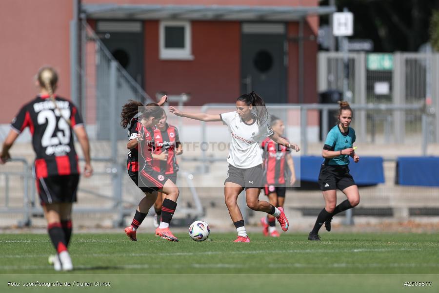 sport, action, Stadion am Brentanobad, SGE, Fussball, Frankfurt, Eintracht Frankfurt II, DFB, Borussia Mönchengladbach, BGM, 24.08.2025, 2. Frauen-Bundesliga - Bild-ID: 2503877 sport, action, Stadion am Brentanobad, SGE, Fussball, Frankfurt, Eintracht Frankfurt II, DFB, Borussia Mönchengladbach, BGM, 24.08.2025, 2. Frauen-Bundesliga - Bild-ID: 2503877