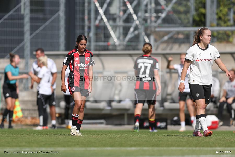 sport, action, Stadion am Brentanobad, SGE, Fussball, Frankfurt, Eintracht Frankfurt II, DFB, Borussia Mönchengladbach, BGM, 24.08.2025, 2. Frauen-Bundesliga - Bild-ID: 2503885 sport, action, Stadion am Brentanobad, SGE, Fussball, Frankfurt, Eintracht Frankfurt II, DFB, Borussia Mönchengladbach, BGM, 24.08.2025, 2. Frauen-Bundesliga - Bild-ID: 2503885
