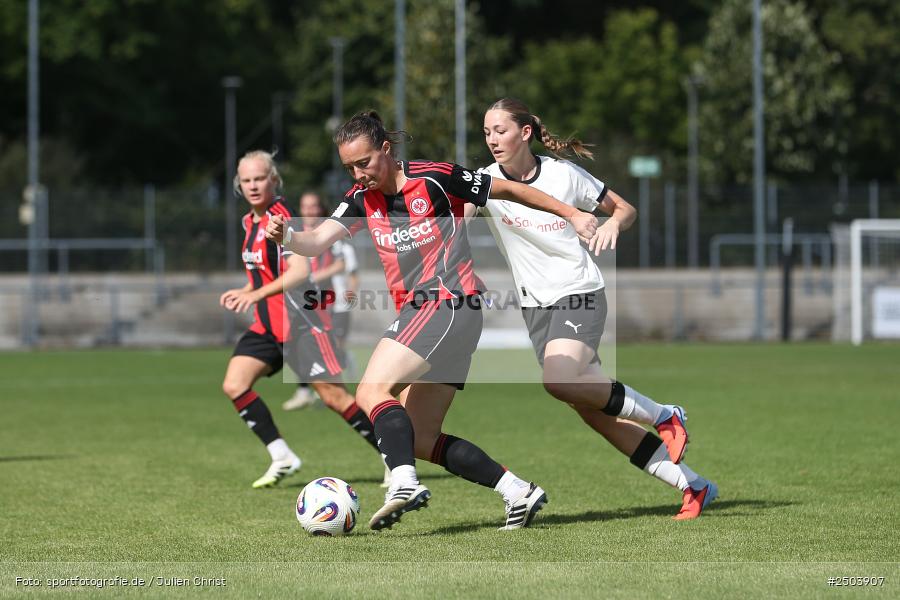 sport, action, Stadion am Brentanobad, SGE, Fussball, Frankfurt, Eintracht Frankfurt II, DFB, Borussia Mönchengladbach, BGM, 24.08.2025, 2. Frauen-Bundesliga - Bild-ID: 2503907 sport, action, Stadion am Brentanobad, SGE, Fussball, Frankfurt, Eintracht Frankfurt II, DFB, Borussia Mönchengladbach, BGM, 24.08.2025, 2. Frauen-Bundesliga - Bild-ID: 2503907