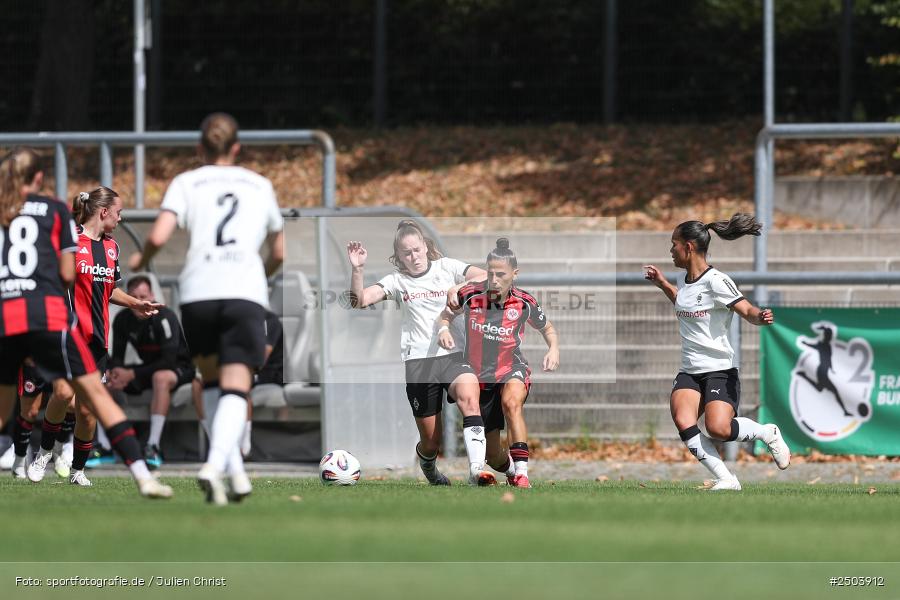 sport, action, Stadion am Brentanobad, SGE, Fussball, Frankfurt, Eintracht Frankfurt II, DFB, Borussia Mönchengladbach, BGM, 24.08.2025, 2. Frauen-Bundesliga - Bild-ID: 2503912 sport, action, Stadion am Brentanobad, SGE, Fussball, Frankfurt, Eintracht Frankfurt II, DFB, Borussia Mönchengladbach, BGM, 24.08.2025, 2. Frauen-Bundesliga - Bild-ID: 2503912
