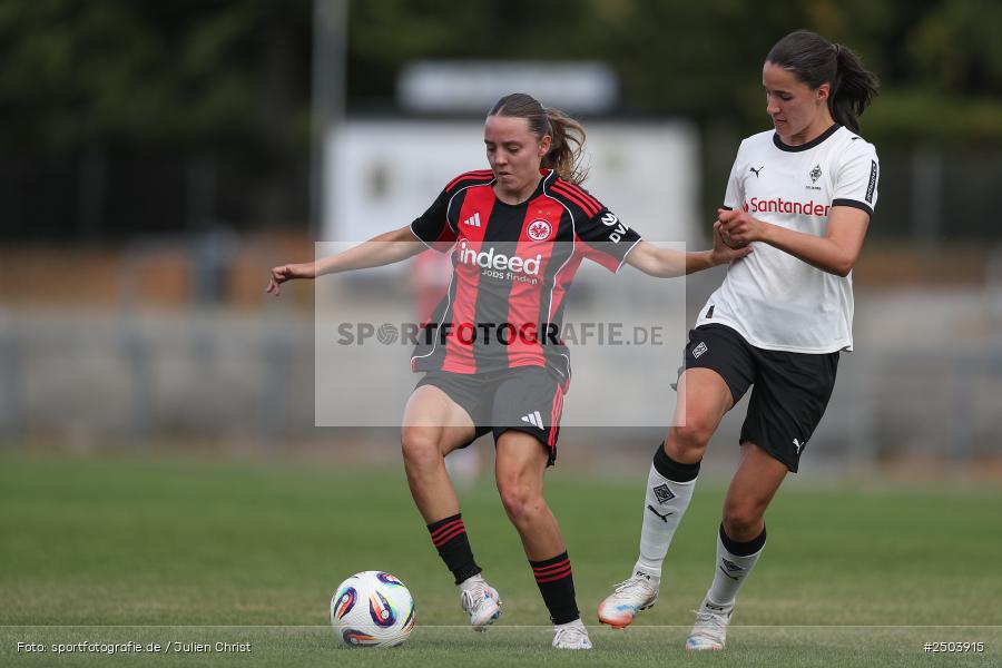 sport, action, Stadion am Brentanobad, SGE, Fussball, Frankfurt, Eintracht Frankfurt II, DFB, Borussia Mönchengladbach, BGM, 24.08.2025, 2. Frauen-Bundesliga - Bild-ID: 2503915 sport, action, Stadion am Brentanobad, SGE, Fussball, Frankfurt, Eintracht Frankfurt II, DFB, Borussia Mönchengladbach, BGM, 24.08.2025, 2. Frauen-Bundesliga - Bild-ID: 2503915