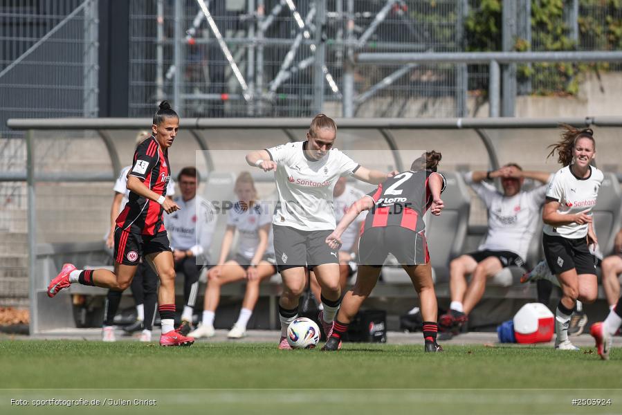 sport, action, Stadion am Brentanobad, SGE, Fussball, Frankfurt, Eintracht Frankfurt II, DFB, Borussia Mönchengladbach, BGM, 24.08.2025, 2. Frauen-Bundesliga - Bild-ID: 2503924 sport, action, Stadion am Brentanobad, SGE, Fussball, Frankfurt, Eintracht Frankfurt II, DFB, Borussia Mönchengladbach, BGM, 24.08.2025, 2. Frauen-Bundesliga - Bild-ID: 2503924