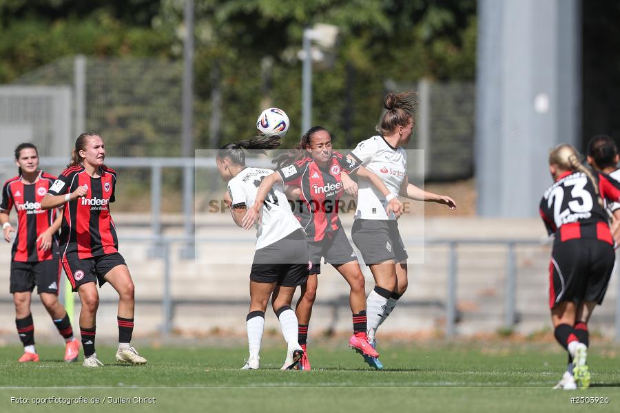 sport, action, Stadion am Brentanobad, SGE, Fussball, Frankfurt, Eintracht Frankfurt II, DFB, Borussia Mönchengladbach, BGM, 24.08.2025, 2. Frauen-Bundesliga - Bild-ID: 2503926 sport, action, Stadion am Brentanobad, SGE, Fussball, Frankfurt, Eintracht Frankfurt II, DFB, Borussia Mönchengladbach, BGM, 24.08.2025, 2. Frauen-Bundesliga - Bild-ID: 2503926