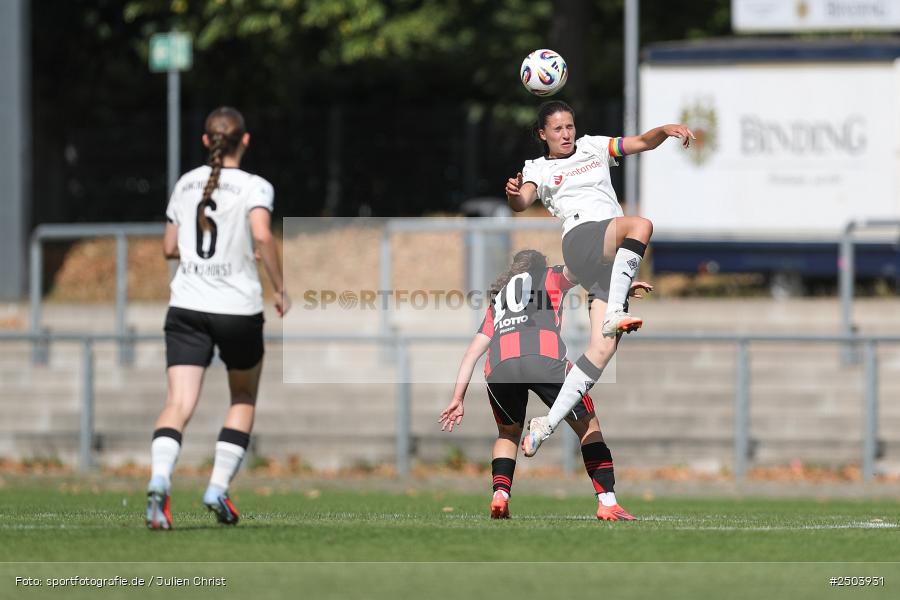 sport, action, Stadion am Brentanobad, SGE, Fussball, Frankfurt, Eintracht Frankfurt II, DFB, Borussia Mönchengladbach, BGM, 24.08.2025, 2. Frauen-Bundesliga - Bild-ID: 2503931 sport, action, Stadion am Brentanobad, SGE, Fussball, Frankfurt, Eintracht Frankfurt II, DFB, Borussia Mönchengladbach, BGM, 24.08.2025, 2. Frauen-Bundesliga - Bild-ID: 2503931