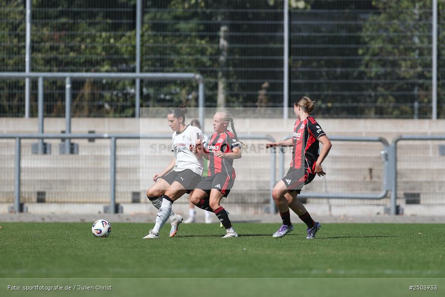 sport, action, Stadion am Brentanobad, SGE, Fussball, Frankfurt, Eintracht Frankfurt II, DFB, Borussia Mönchengladbach, BGM, 24.08.2025, 2. Frauen-Bundesliga - Bild-ID: 2503933