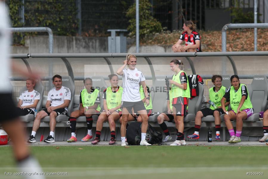 sport, action, Stadion am Brentanobad, SGE, Fussball, Frankfurt, Eintracht Frankfurt II, DFB, Borussia Mönchengladbach, BGM, 24.08.2025, 2. Frauen-Bundesliga - Bild-ID: 2503952 sport, action, Stadion am Brentanobad, SGE, Fussball, Frankfurt, Eintracht Frankfurt II, DFB, Borussia Mönchengladbach, BGM, 24.08.2025, 2. Frauen-Bundesliga - Bild-ID: 2503952