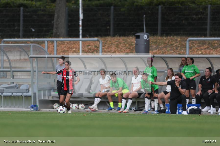 sport, action, Stadion am Brentanobad, SGE, Fussball, Frankfurt, Eintracht Frankfurt II, DFB, Borussia Mönchengladbach, BGM, 24.08.2025, 2. Frauen-Bundesliga - Bild-ID: 2503957 sport, action, Stadion am Brentanobad, SGE, Fussball, Frankfurt, Eintracht Frankfurt II, DFB, Borussia Mönchengladbach, BGM, 24.08.2025, 2. Frauen-Bundesliga - Bild-ID: 2503957