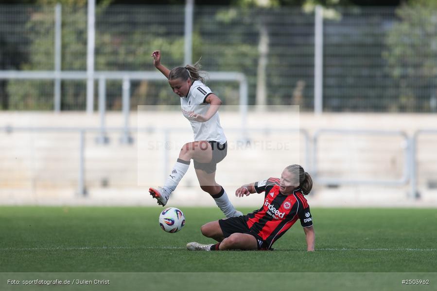 sport, action, Stadion am Brentanobad, SGE, Fussball, Frankfurt, Eintracht Frankfurt II, DFB, Borussia Mönchengladbach, BGM, 24.08.2025, 2. Frauen-Bundesliga - Bild-ID: 2503962 sport, action, Stadion am Brentanobad, SGE, Fussball, Frankfurt, Eintracht Frankfurt II, DFB, Borussia Mönchengladbach, BGM, 24.08.2025, 2. Frauen-Bundesliga - Bild-ID: 2503962