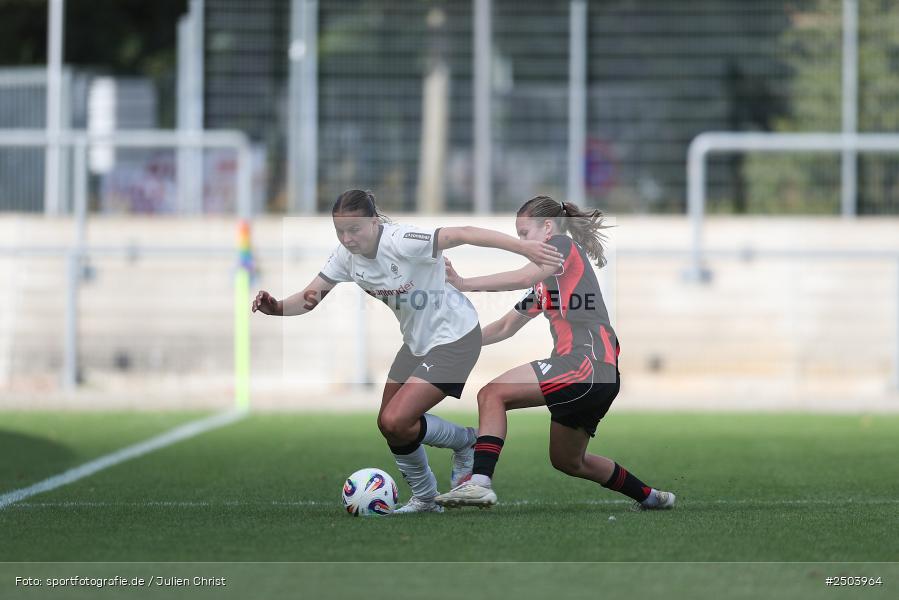 sport, action, Stadion am Brentanobad, SGE, Fussball, Frankfurt, Eintracht Frankfurt II, DFB, Borussia Mönchengladbach, BGM, 24.08.2025, 2. Frauen-Bundesliga - Bild-ID: 2503964 sport, action, Stadion am Brentanobad, SGE, Fussball, Frankfurt, Eintracht Frankfurt II, DFB, Borussia Mönchengladbach, BGM, 24.08.2025, 2. Frauen-Bundesliga - Bild-ID: 2503964