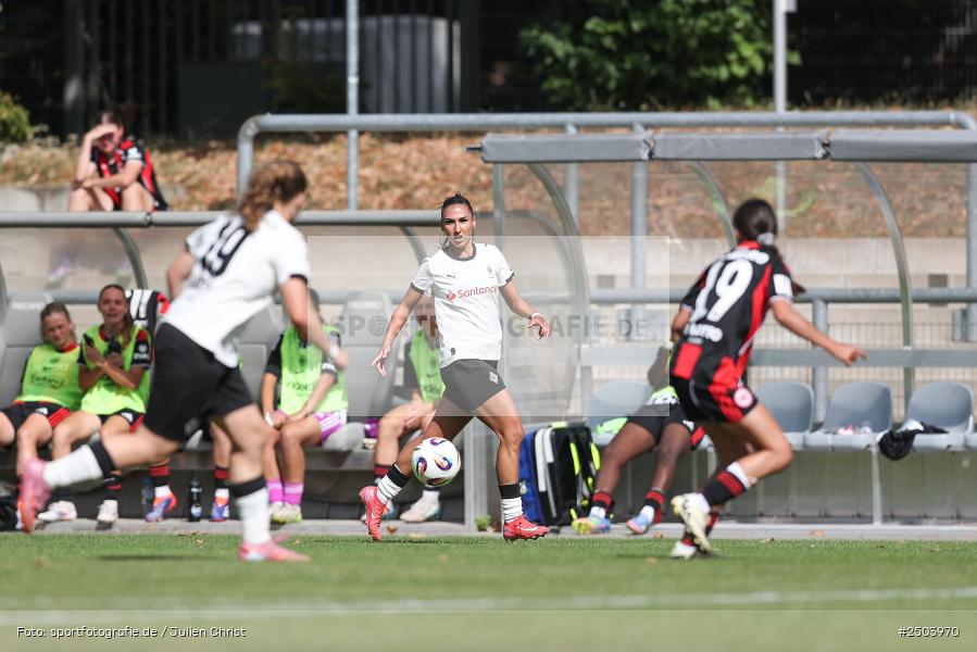 sport, action, Stadion am Brentanobad, SGE, Fussball, Frankfurt, Eintracht Frankfurt II, DFB, Borussia Mönchengladbach, BGM, 24.08.2025, 2. Frauen-Bundesliga - Bild-ID: 2503970