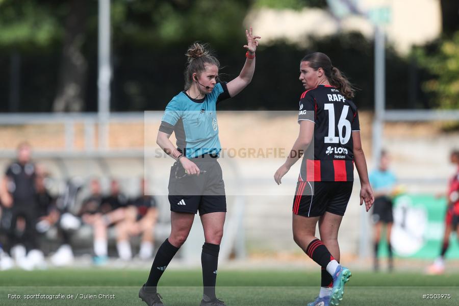 sport, action, Stadion am Brentanobad, SGE, Fussball, Frankfurt, Eintracht Frankfurt II, DFB, Borussia Mönchengladbach, BGM, 24.08.2025, 2. Frauen-Bundesliga - Bild-ID: 2503975 sport, action, Stadion am Brentanobad, SGE, Fussball, Frankfurt, Eintracht Frankfurt II, DFB, Borussia Mönchengladbach, BGM, 24.08.2025, 2. Frauen-Bundesliga - Bild-ID: 2503975