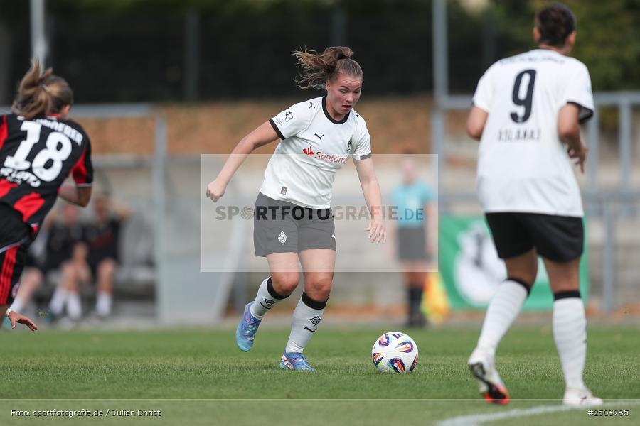 sport, action, Stadion am Brentanobad, SGE, Fussball, Frankfurt, Eintracht Frankfurt II, DFB, Borussia Mönchengladbach, BGM, 24.08.2025, 2. Frauen-Bundesliga - Bild-ID: 2503985 sport, action, Stadion am Brentanobad, SGE, Fussball, Frankfurt, Eintracht Frankfurt II, DFB, Borussia Mönchengladbach, BGM, 24.08.2025, 2. Frauen-Bundesliga - Bild-ID: 2503985
