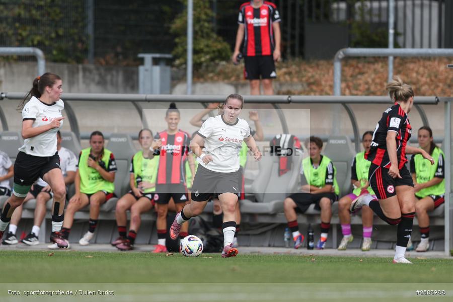 sport, action, Stadion am Brentanobad, SGE, Fussball, Frankfurt, Eintracht Frankfurt II, DFB, Borussia Mönchengladbach, BGM, 24.08.2025, 2. Frauen-Bundesliga - Bild-ID: 2503988 sport, action, Stadion am Brentanobad, SGE, Fussball, Frankfurt, Eintracht Frankfurt II, DFB, Borussia Mönchengladbach, BGM, 24.08.2025, 2. Frauen-Bundesliga - Bild-ID: 2503988