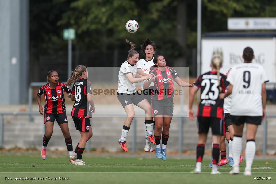 sport, action, Stadion am Brentanobad, SGE, Fussball, Frankfurt, Eintracht Frankfurt II, DFB, Borussia Mönchengladbach, BGM, 24.08.2025, 2. Frauen-Bundesliga - Bild-ID: 2504010 sport, action, Stadion am Brentanobad, SGE, Fussball, Frankfurt, Eintracht Frankfurt II, DFB, Borussia Mönchengladbach, BGM, 24.08.2025, 2. Frauen-Bundesliga - Bild-ID: 2504010