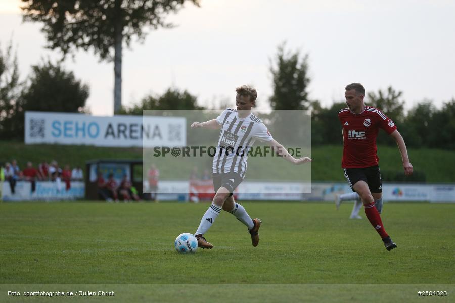 SEHO Arena, Wertheim-Nassig, 27.08.2025, sport, action, bfv, Fussball, bfv-Landesliga Odenwald, 3. Spieltag, FCG, SVE, FC Grünsfeld, SV Eintracht Nassig - Bild-ID: 2504020 SEHO Arena, Wertheim-Nassig, 27.08.2025, sport, action, bfv, Fussball, bfv-Landesliga Odenwald, 3. Spieltag, FCG, SVE, FC Grünsfeld, SV Eintracht Nassig - Bild-ID: 2504020