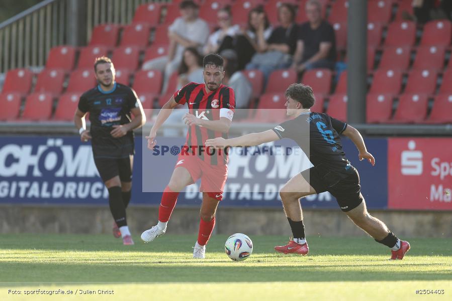 Schömig Digitaldruck Arena, Rimpar, 29.08.2025, sport, action, BFV, Fussball, 9. Spieltag, Landesliga Nordwest, VAB, ASV, SV Vatan Spor Aschaffenburg, ASV Rimpar - Bild-ID: 2504403
