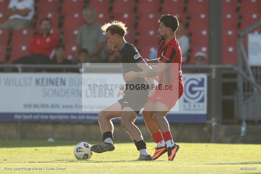 Schömig Digitaldruck Arena, Rimpar, 29.08.2025, sport, action, BFV, Fussball, 9. Spieltag, Landesliga Nordwest, VAB, ASV, SV Vatan Spor Aschaffenburg, ASV Rimpar - Bild-ID: 2504407