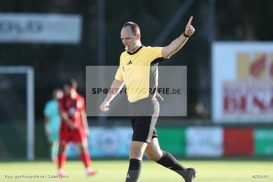 Schömig Digitaldruck Arena, Rimpar, 29.08.2025, sport, action, BFV, Fussball, 9. Spieltag, Landesliga Nordwest, VAB, ASV, SV Vatan Spor Aschaffenburg, ASV Rimpar - Bild-ID: 2504411