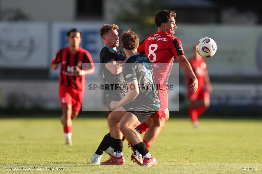 Schömig Digitaldruck Arena, Rimpar, 29.08.2025, sport, action, BFV, Fussball, 9. Spieltag, Landesliga Nordwest, VAB, ASV, SV Vatan Spor Aschaffenburg, ASV Rimpar - Bild-ID: 2504412