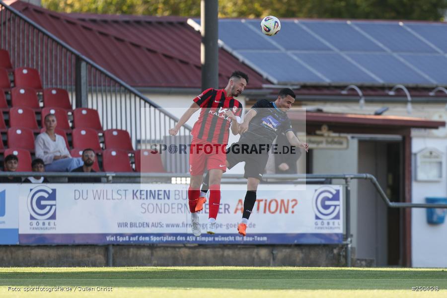 sport, action, VAB, Schömig Digitaldruck Arena, SV Vatan Spor Aschaffenburg, Rimpar, Landesliga Nordwest, Fussball, BFV, ASV Rimpar, ASV, 9. Spieltag, 29.08.2025 - Bild-ID: 2504518