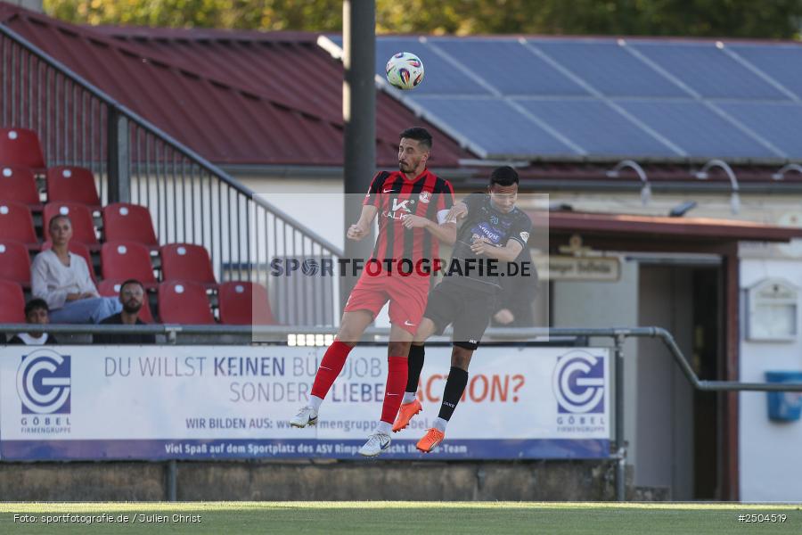 sport, action, VAB, Schömig Digitaldruck Arena, SV Vatan Spor Aschaffenburg, Rimpar, Landesliga Nordwest, Fussball, BFV, ASV Rimpar, ASV, 9. Spieltag, 29.08.2025 - Bild-ID: 2504519