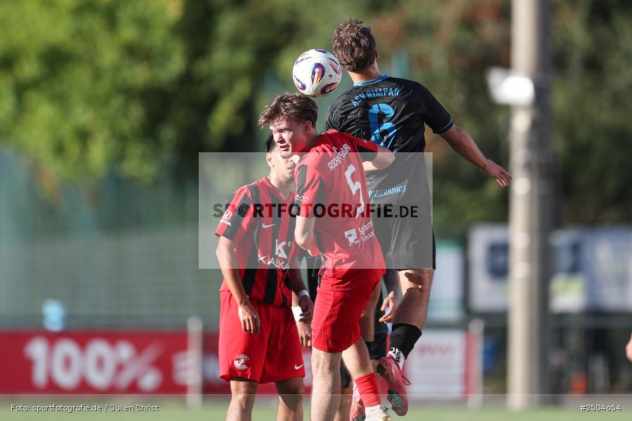 sport, action, VAB, Schömig Digitaldruck Arena, SV Vatan Spor Aschaffenburg, Rimpar, Landesliga Nordwest, Fussball, BFV, ASV Rimpar, ASV, 9. Spieltag, 29.08.2025 - Bild-ID: 2504654