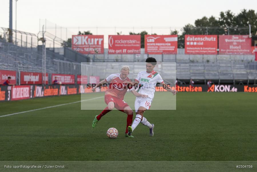 sport, action, Würzburg, Regionalliga Bayern, Fussball, FWK, FCA, FC Würzburger Kickers, FC Augsburg II, BFV, AKON Arena, 6. Spieltag, 29.08.2025 - Bild-ID: 2504758