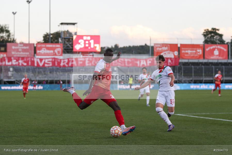 sport, action, Würzburg, Regionalliga Bayern, Fussball, FWK, FCA, FC Würzburger Kickers, FC Augsburg II, BFV, AKON Arena, 6. Spieltag, 29.08.2025 - Bild-ID: 2504770