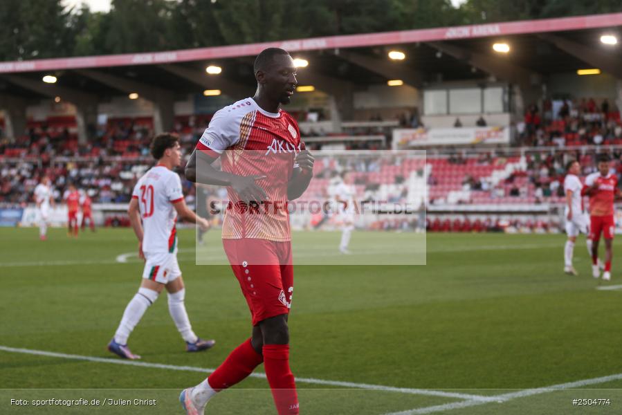 sport, action, Würzburg, Regionalliga Bayern, Fussball, FWK, FCA, FC Würzburger Kickers, FC Augsburg II, BFV, AKON Arena, 6. Spieltag, 29.08.2025 - Bild-ID: 2504774