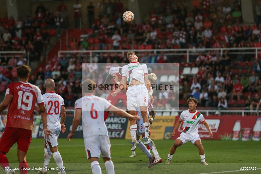 sport, action, Würzburg, Regionalliga Bayern, Fussball, FWK, FCA, FC Würzburger Kickers, FC Augsburg II, BFV, AKON Arena, 6. Spieltag, 29.08.2025 - Bild-ID: 2504783