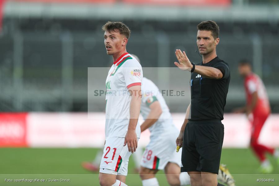 sport, action, Würzburg, Regionalliga Bayern, Fussball, FWK, FCA, FC Würzburger Kickers, FC Augsburg II, BFV, AKON Arena, 6. Spieltag, 29.08.2025 - Bild-ID: 2504814