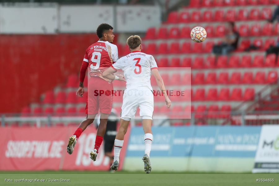 sport, action, Würzburg, Regionalliga Bayern, Fussball, FWK, FCA, FC Würzburger Kickers, FC Augsburg II, BFV, AKON Arena, 6. Spieltag, 29.08.2025 - Bild-ID: 2504835