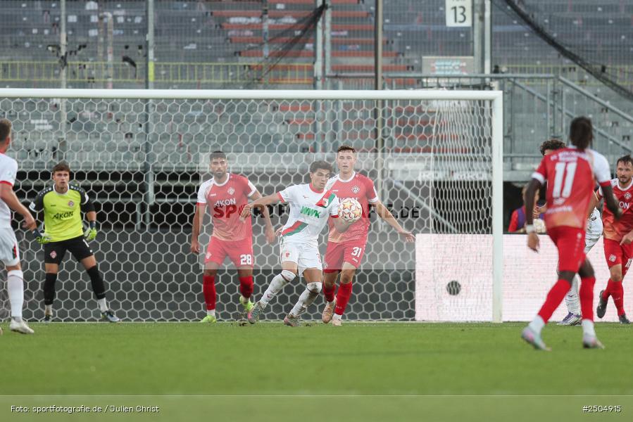 sport, action, Würzburg, Regionalliga Bayern, Fussball, FWK, FCA, FC Würzburger Kickers, FC Augsburg II, BFV, AKON Arena, 6. Spieltag, 29.08.2025 - Bild-ID: 2504915