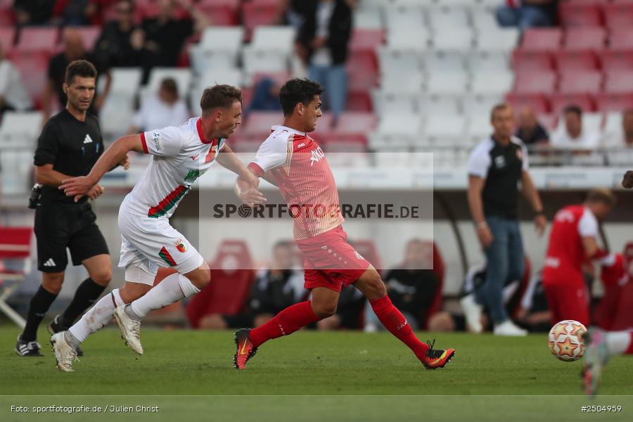 sport, action, Würzburg, Regionalliga Bayern, Fussball, FWK, FCA, FC Würzburger Kickers, FC Augsburg II, BFV, AKON Arena, 6. Spieltag, 29.08.2025 - Bild-ID: 2504959