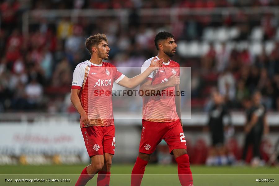 sport, action, Würzburg, Regionalliga Bayern, Fussball, FWK, FCA, FC Würzburger Kickers, FC Augsburg II, BFV, AKON Arena, 6. Spieltag, 29.08.2025 - Bild-ID: 2505033