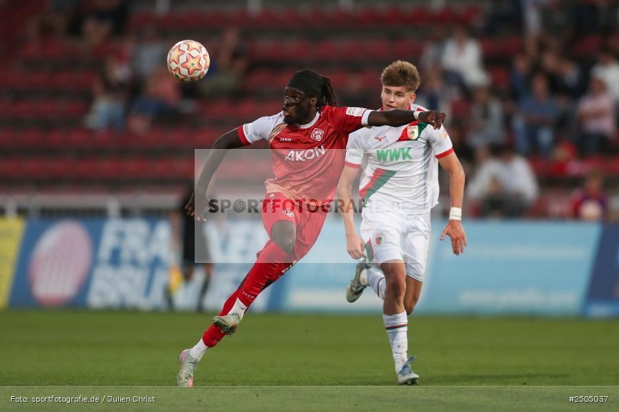 sport, action, Würzburg, Regionalliga Bayern, Fussball, FWK, FCA, FC Würzburger Kickers, FC Augsburg II, BFV, AKON Arena, 6. Spieltag, 29.08.2025 - Bild-ID: 2505037