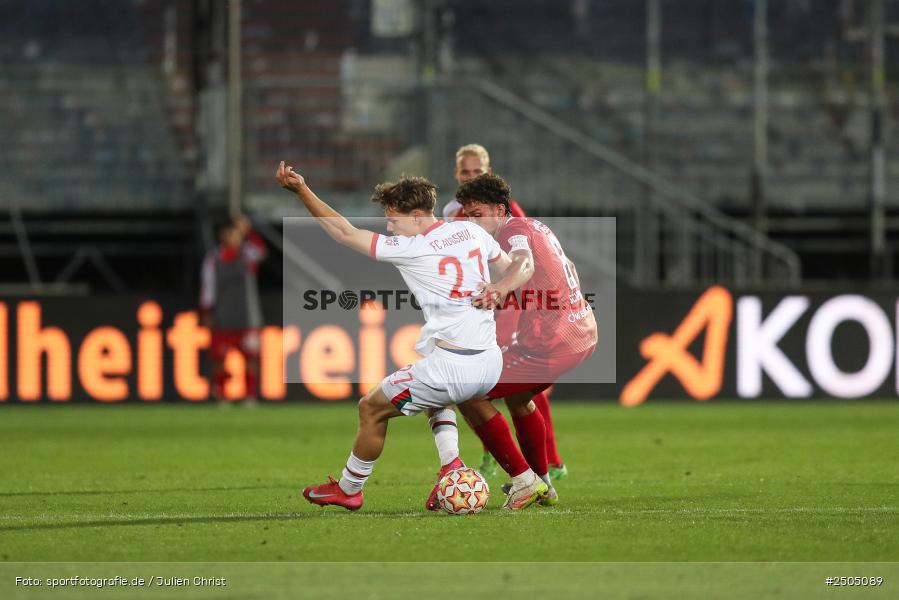 sport, action, Würzburg, Regionalliga Bayern, Fussball, FWK, FCA, FC Würzburger Kickers, FC Augsburg II, BFV, AKON Arena, 6. Spieltag, 29.08.2025 - Bild-ID: 2505089
