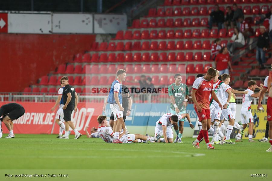 sport, action, Würzburg, Regionalliga Bayern, Fussball, FWK, FCA, FC Würzburger Kickers, FC Augsburg II, BFV, AKON Arena, 6. Spieltag, 29.08.2025 - Bild-ID: 2505133
