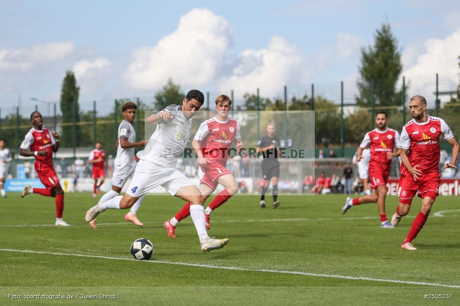 sport, action, Regionalliga Südwest, Mairec Arena, KSV Hessen Kassel, KSV, Fussball, FCB, FC Bayern Alzenau, Alzenau, 5. Spieltag, 30.08.2025 - Bild-ID: 2505231