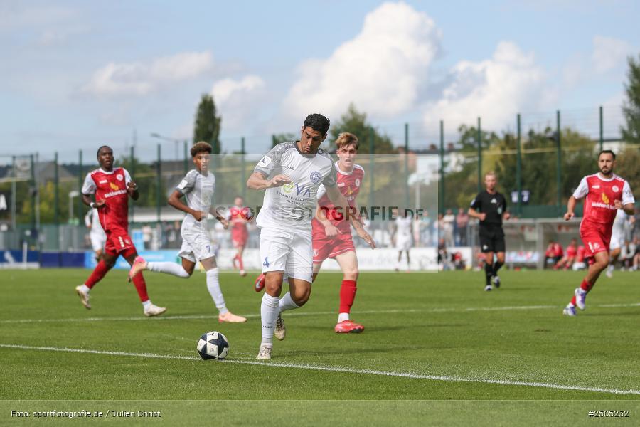 sport, action, Regionalliga Südwest, Mairec Arena, KSV Hessen Kassel, KSV, Fussball, FCB, FC Bayern Alzenau, Alzenau, 5. Spieltag, 30.08.2025 - Bild-ID: 2505232