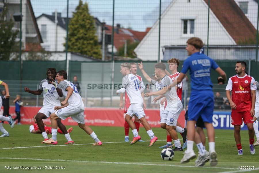 sport, action, Regionalliga Südwest, Mairec Arena, KSV Hessen Kassel, KSV, Fussball, FCB, FC Bayern Alzenau, Alzenau, 5. Spieltag, 30.08.2025 - Bild-ID: 2505263
