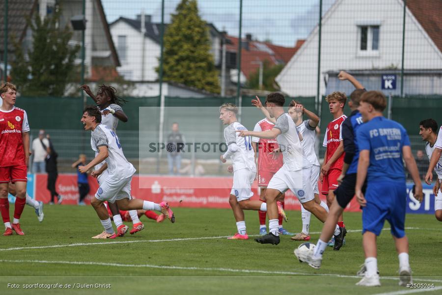 sport, action, Regionalliga Südwest, Mairec Arena, KSV Hessen Kassel, KSV, Fussball, FCB, FC Bayern Alzenau, Alzenau, 5. Spieltag, 30.08.2025 - Bild-ID: 2505264