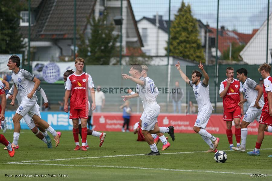 sport, action, Regionalliga Südwest, Mairec Arena, KSV Hessen Kassel, KSV, Fussball, FCB, FC Bayern Alzenau, Alzenau, 5. Spieltag, 30.08.2025 - Bild-ID: 2505266