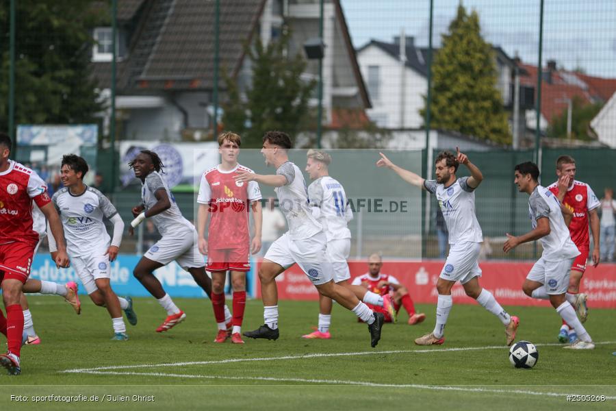 sport, action, Regionalliga Südwest, Mairec Arena, KSV Hessen Kassel, KSV, Fussball, FCB, FC Bayern Alzenau, Alzenau, 5. Spieltag, 30.08.2025 - Bild-ID: 2505268