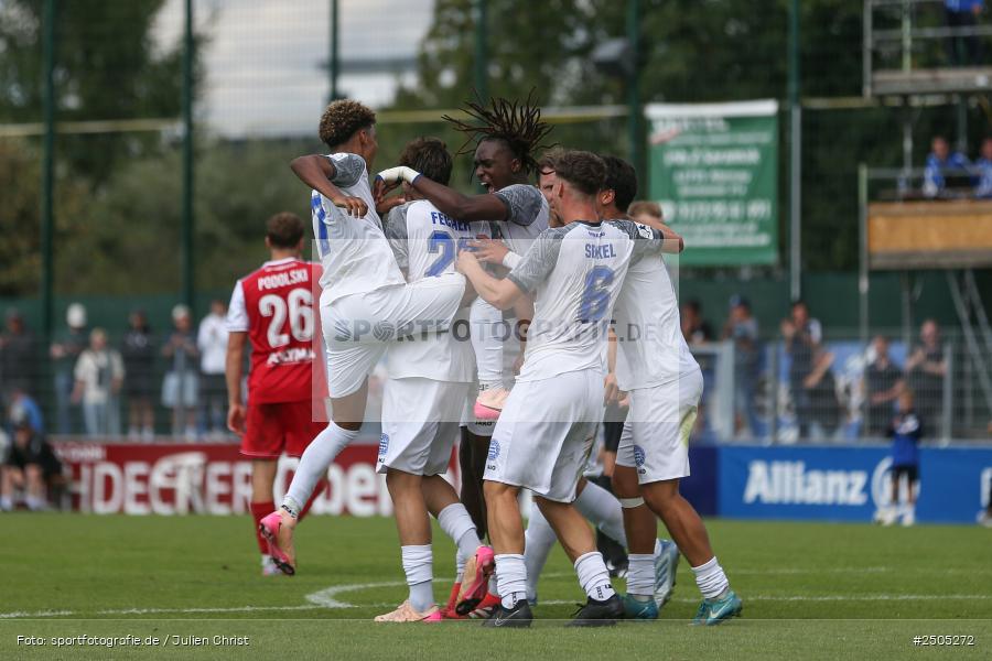 sport, action, Regionalliga Südwest, Mairec Arena, KSV Hessen Kassel, KSV, Fussball, FCB, FC Bayern Alzenau, Alzenau, 5. Spieltag, 30.08.2025 - Bild-ID: 2505272